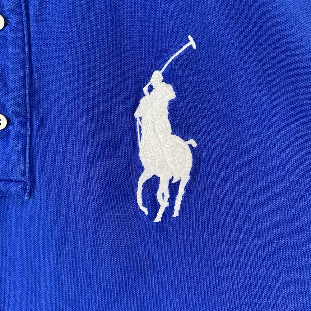 Polo Ralph Lauren Shirt mens XLT Big Pony Logo Big & Tall Short Sleeve Rugby Y2K - Picture 3 of 16
